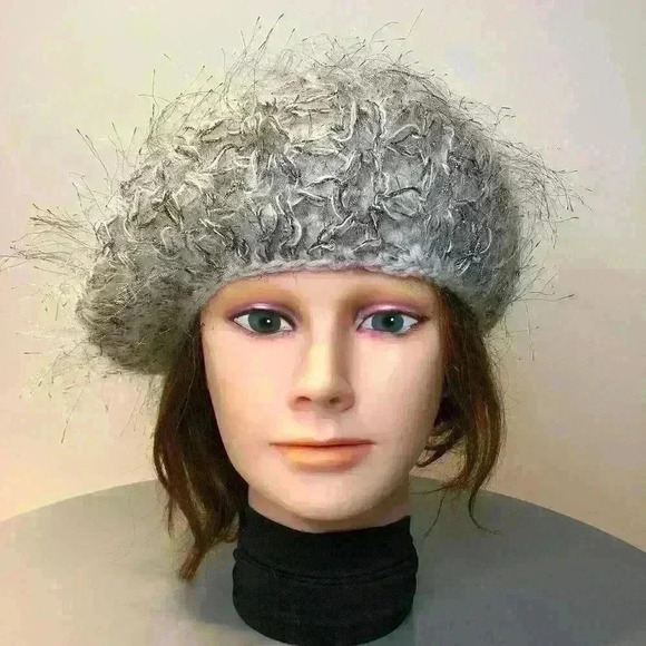 Mohair Handmade  Beret - Picture 2 of 7